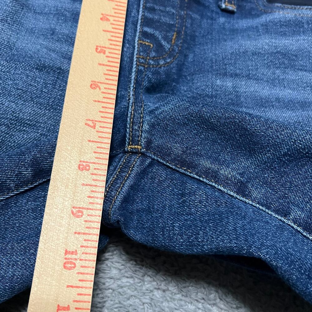 Madewell Women's Straight Leg Maternity Jeans - Blue - Picture 11 of 12
